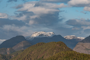 Fototapeta premium Mountains landscape