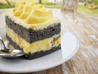 Tasty custard cake