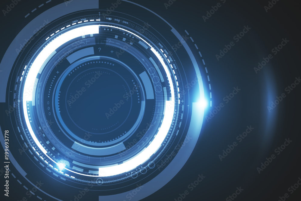 Aufkleber digital button background