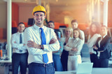 Startup business people group working everyday job at modern office