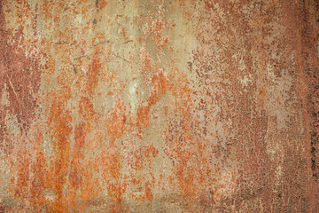 Rusted metal texture