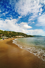 View of Beach of Kontogialos, Corfu, Greece
