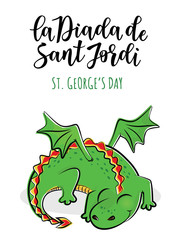 la Diada de Sant Jordi (the Saint George's Day).