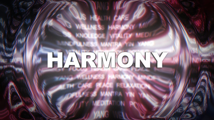HARMONY Word and Keywords, Computer Graphics, Background
