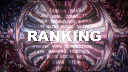 RANKING Word and Internet Keywords, Computer Graphics, Background
