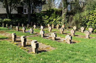 Soldatenfriedhof in Hostenbach