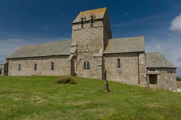 Fototapeta na wymiar Church in Normandy
