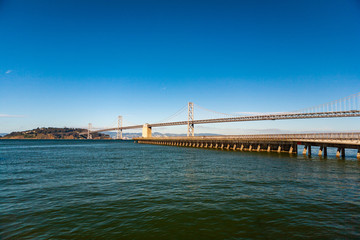 Fototapeta na wymiar Bridge in San Francisco, California