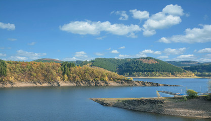 Herbst am Biggesee im Sauerland,NRW,Deutschland