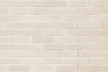 Seamless design vintage style light sepia cream tone brick wall detailed pattern textured  background