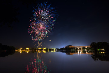 Fototapeta premium Feuerwerk