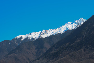 Auvergne-Rhône-Alpes - Savoie - Maurienne - Vue sur le Massif de la Lauzière