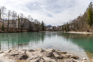 Fototapeta premium Der Lech in Füssen