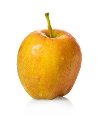 fresh yellow apple