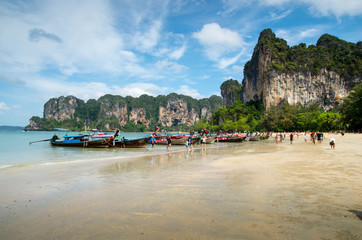 Fototapeta na wymiar plage en thaïlande