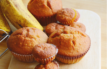Banana muffins are easy for kids to make.
Easiest and best Banana cupcakes