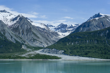 Fototapeta na wymiar Alaska Glacier