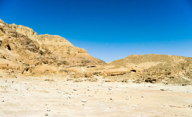 Fototapeta na wymiar Rocks in the desert