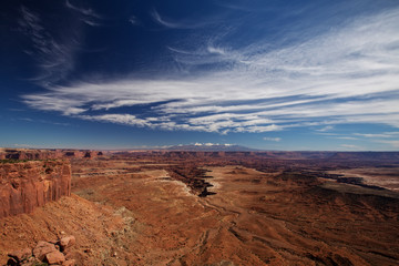 Fototapeta na wymiar Spectacular landscapes of Canyonlands National park in Utah, USA