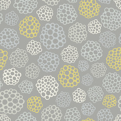Seamless background with abstract shapes