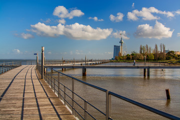 Obraz premium Parque das Nacoes in Lisboa