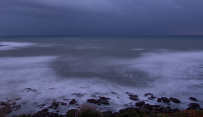 Sao Lourenco beach after sunset