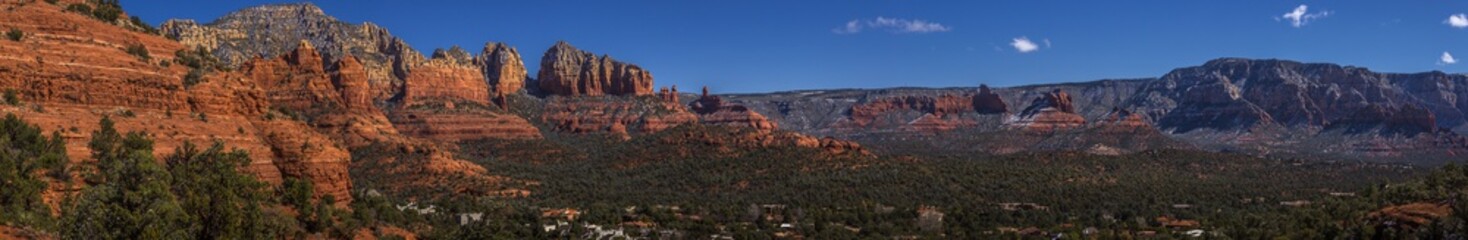 Red Rock Secret Mountain Wilderness Panorama