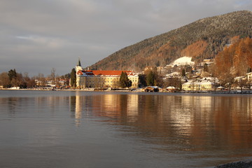 Obraz premium Winter am Tegernsee VI