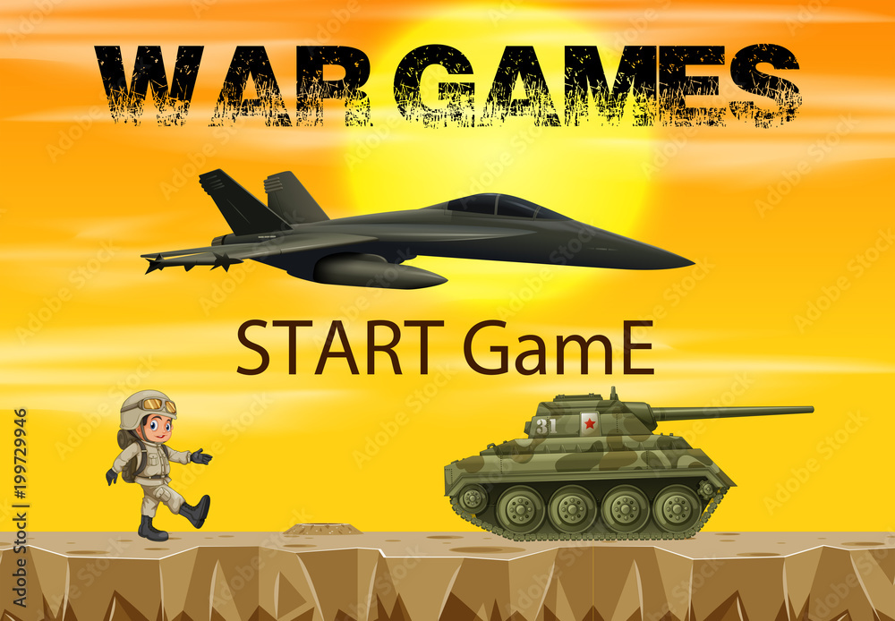 Poster wargame game element