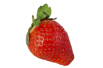 Strawberry isolated on white background. Clipping Path