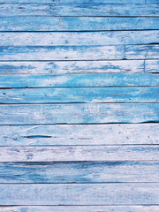 texture background of blue horizontal boards