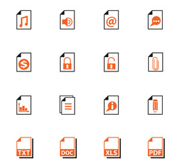 document icon set