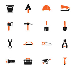 work tools icon set