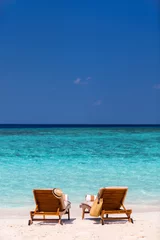 Crédence de cuisine en verre imprimé Plage et mer Tropical beach