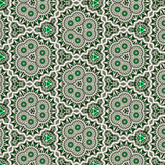 Abstract fractal pattern computer-generated illustration