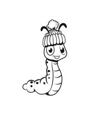 raupe süss lieb mütze