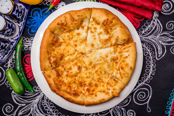 khachapuri with cheese