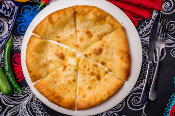 khachapuri with cheese