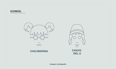 Vector Chavo del 8 Vector Chilindrina 