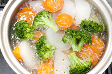 野菜（根菜）のボイル