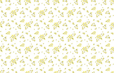 Cute Floral pattern in the small flower. 