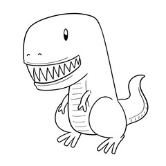 vector of dinosaur © olllikeballoon