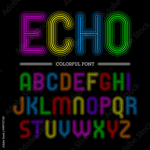 retro-style-colorful-echo-font-alphabet-stock-image-and-royalty-free