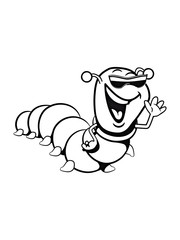 raupe hallo süss sonnenbrille