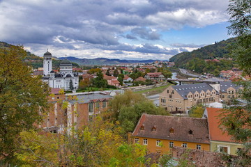 シギショアラの町並み