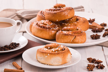 Cinnamon rolls. 