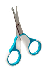 Baby Scissors with Rounded Tips isolated on a white background