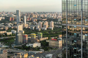 Residential areas of Moscow and their reflections