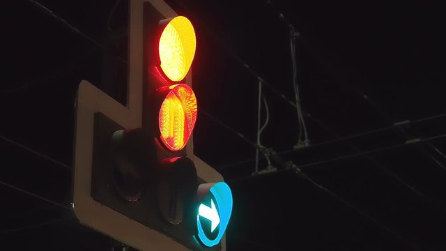 Traffic Light on the Street