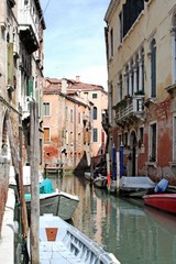 View of a Venice channel